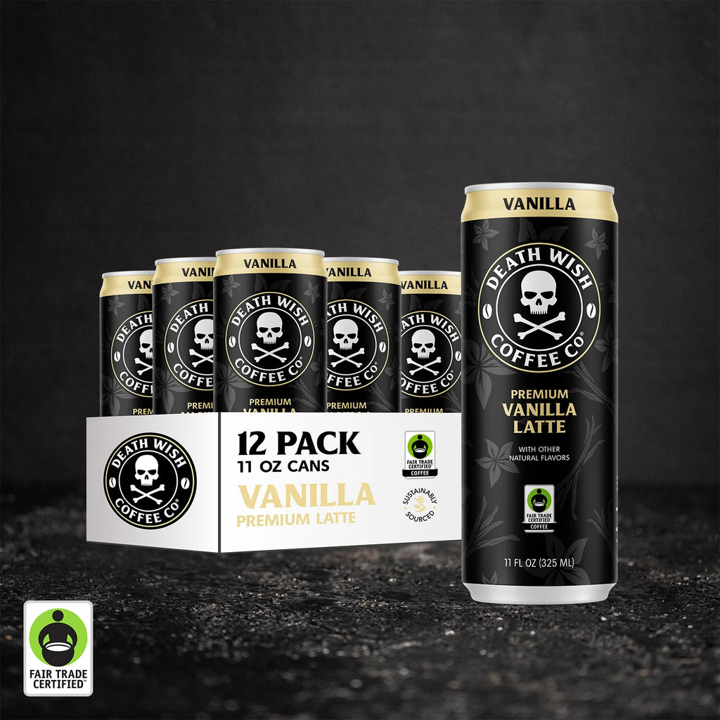 Vanilla Latte 12-Pack  deathwishcoffeestore.com